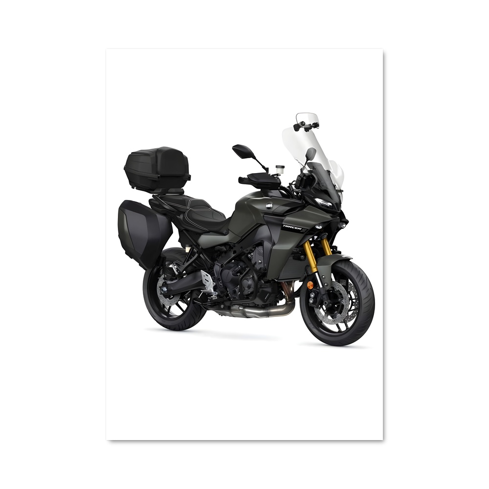 Poster Black Racer – affiche Yamaha